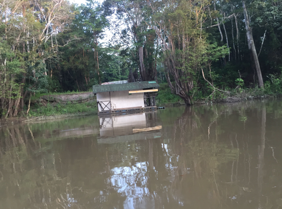 Two hours later, we were dropped off at the Amacayacu River "bus stop." Amazon, Colombia, 2015.