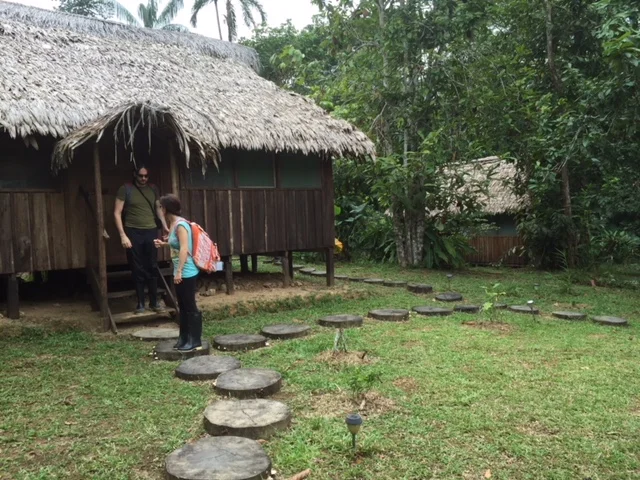 Yoi Ecolodge huts. Amazon, Colombia, 2015