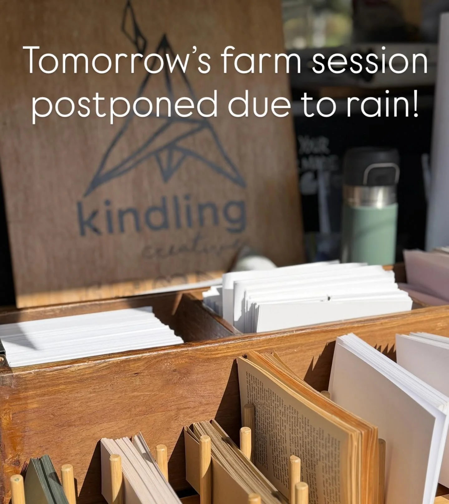 Looking rainy again tomorrow, so we&rsquo;re postponing our farm session @11acrefarm and will kick off in Week 3, Aug 7. 

Hope to see you then! In the meantime check out our website for more details!