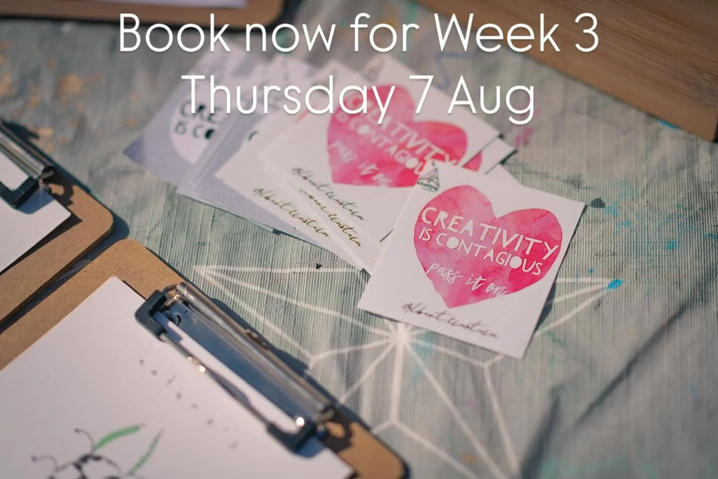 We looking forward to seeing you at @11acrefarm Thursday 7 August!

You can book via our went - any questions just get in touch with us directly. 

We have a fun session lined up with some printing - if you want to refresh that favourite shirt or jum