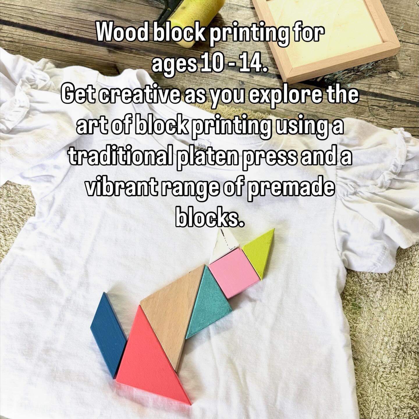 Join the creativity! This holidays, come to our block printing afternoon and make your own t-shirt design. @allsaintscollegewa's holiday series has got you covered with art, craft, cooking, sport and more. Expect fun and maybe some learnin' thrown in