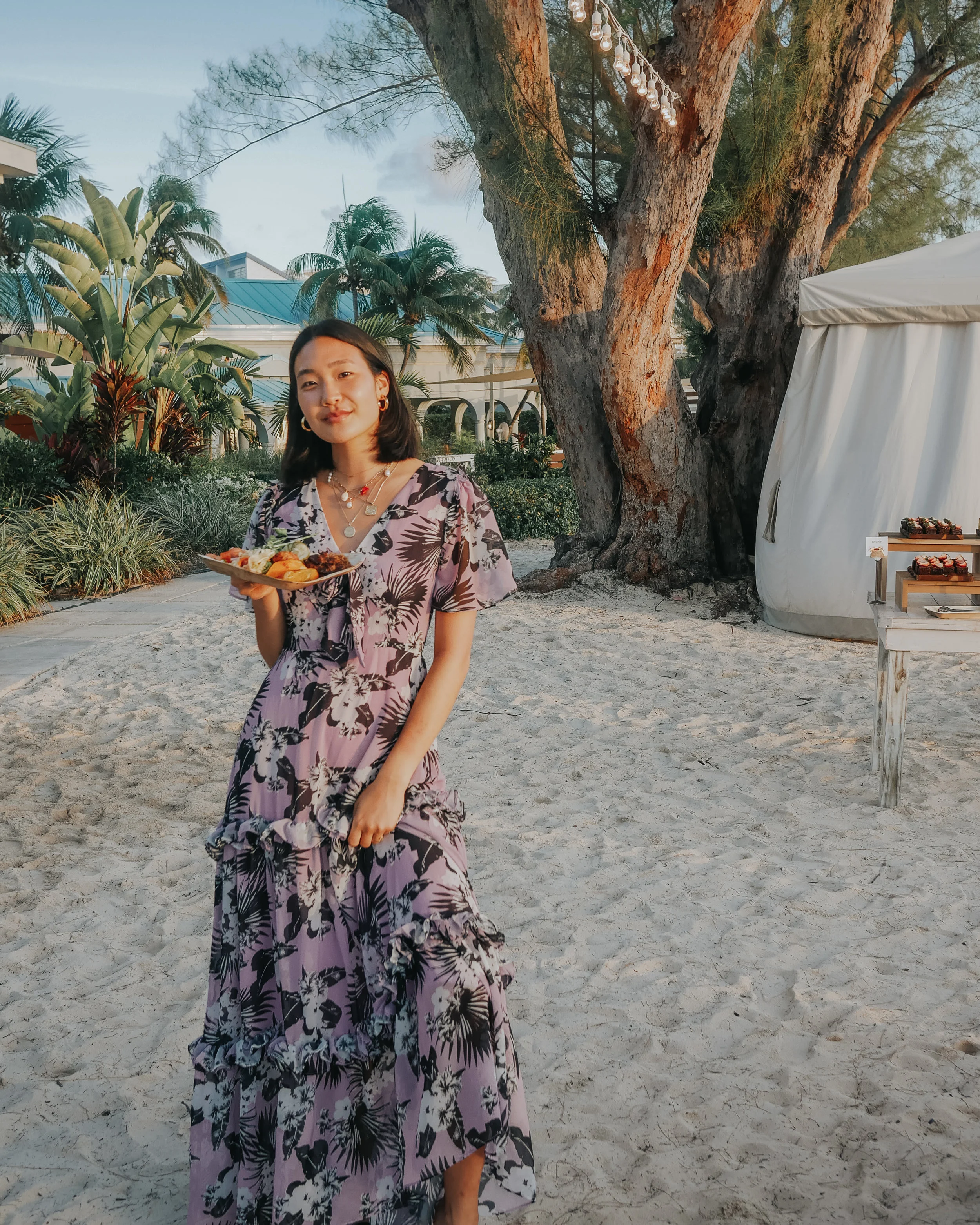 Wearing Viva Aviva and fitting right in the environment
