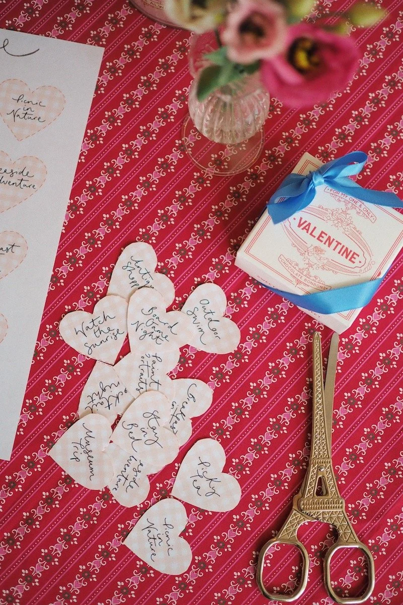Date Idea Tokens with Oh Squirrel