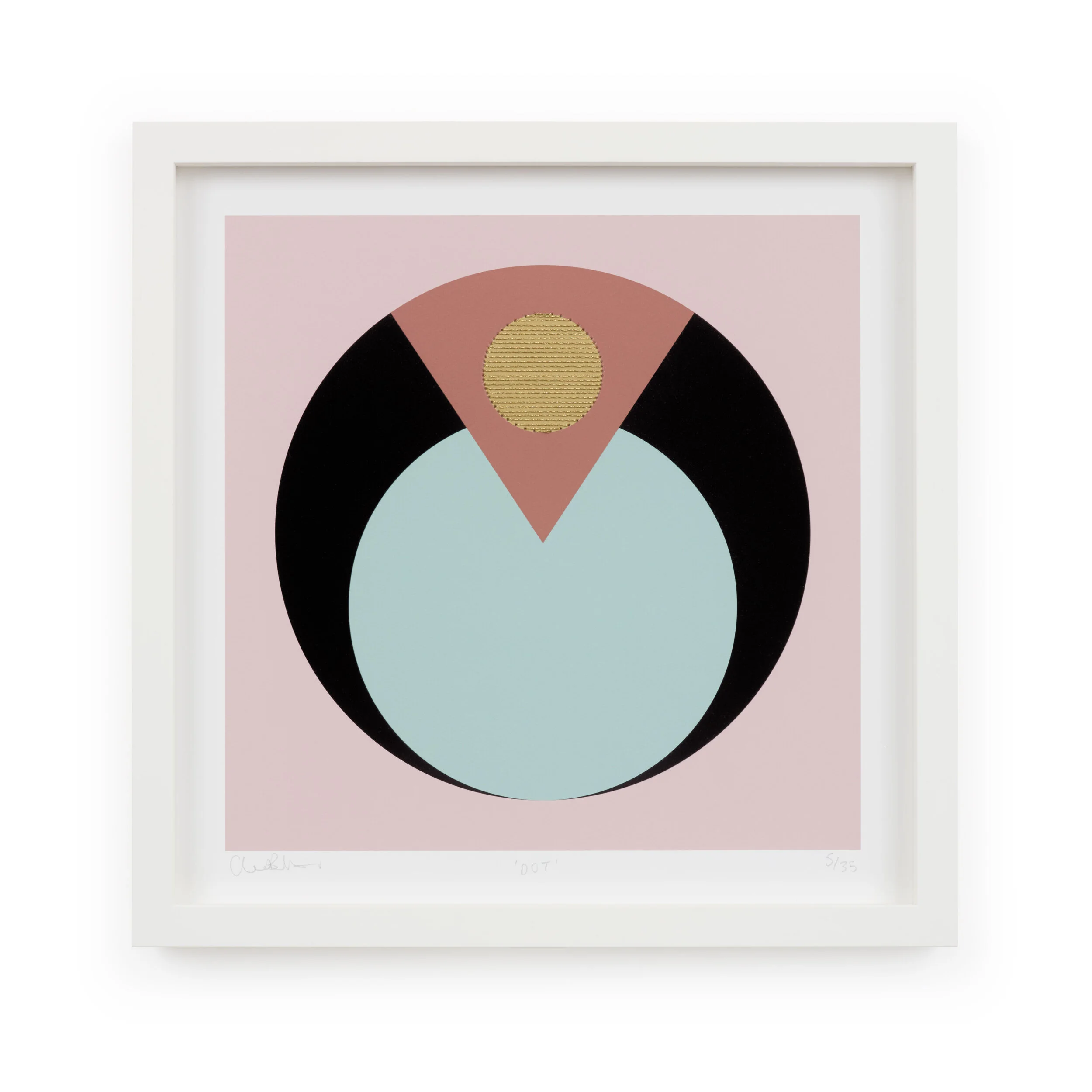 Dot Small Geometric Embellished Print