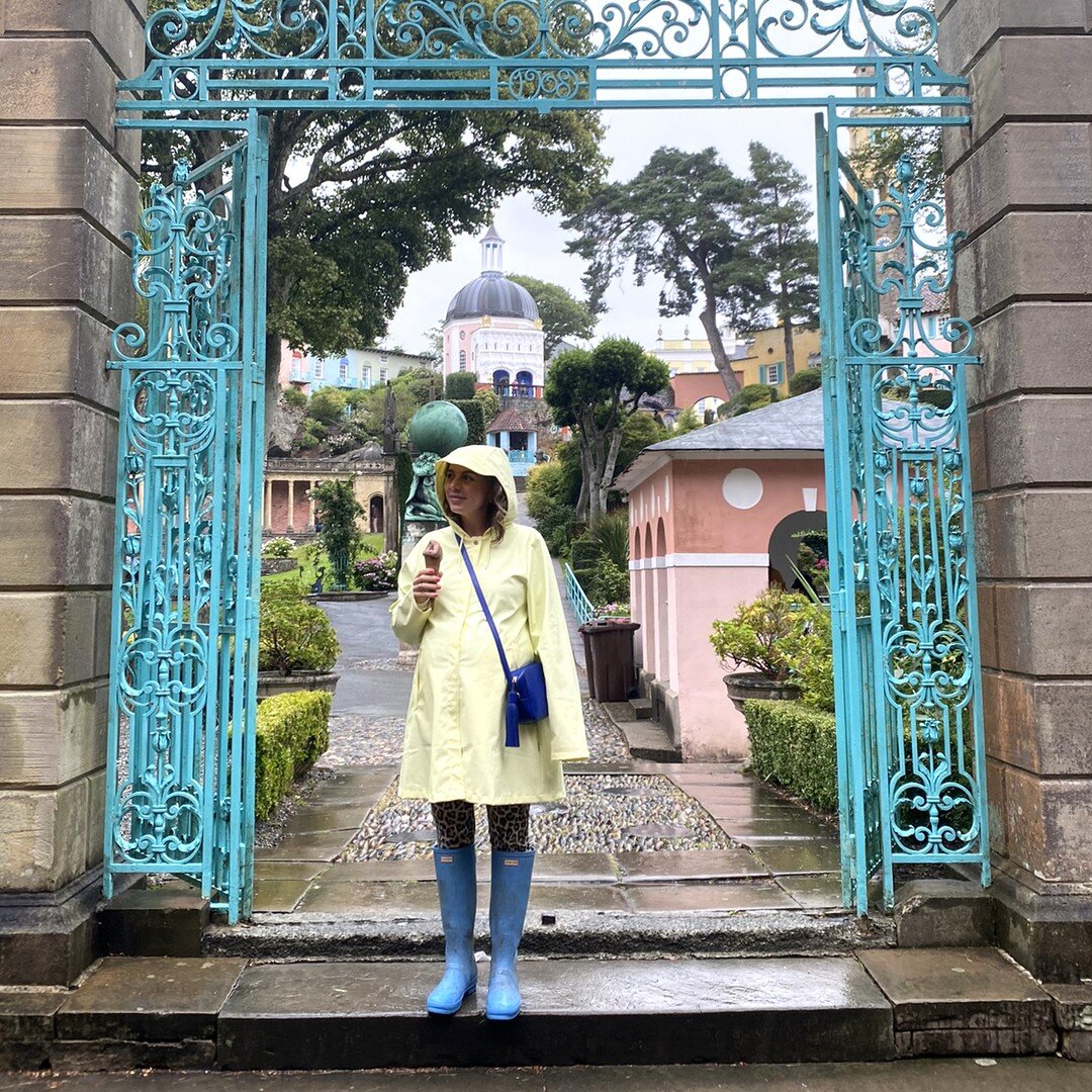 Finally visited Portmeirion Village which has been on my bucket list for years! 

~ Amazing to see the colourful, crazy work of the late Sir Clough Williams-Ellis, who reconfigured my family home @bolesworth in the early 20th century.

~ He designed 