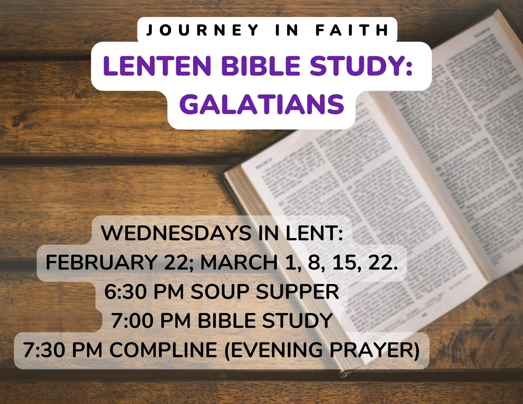 Lenten Bible Study: Galations