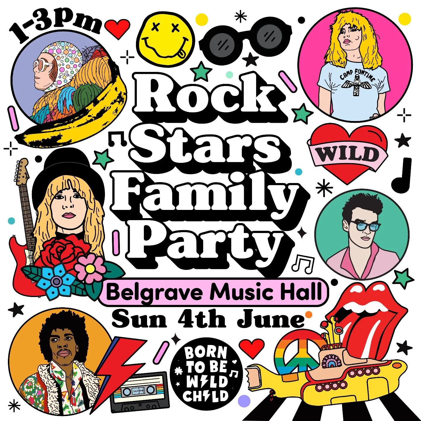 🎸⭐LEEDS 🎸⭐ TICKETS NOW ON SALE @skiddleuk

We are back at the brill @belgravemusichall Sunday 4th June for a family rockstars party! 🎸⭐

Bring the little rebel rebel&rsquo;s for a day of dancing and rocking out! Here&rsquo;s what we have in store&