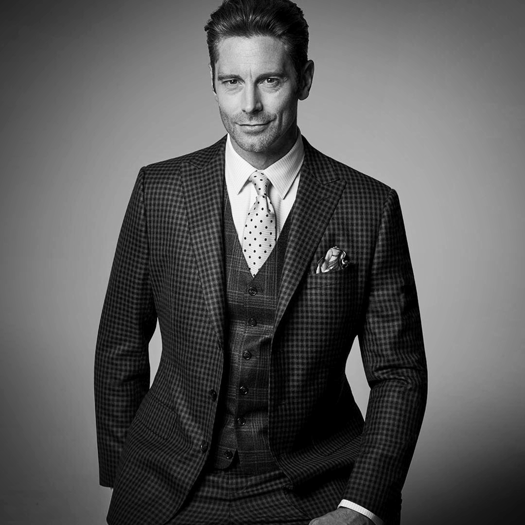 Hardy Amies Savile Row Suits Half Canvassed. £152 reduced from £450 with  code SALE60 www.malfordoflondon.com | Mens fashion suits, Savile row suit,  Mens outfits