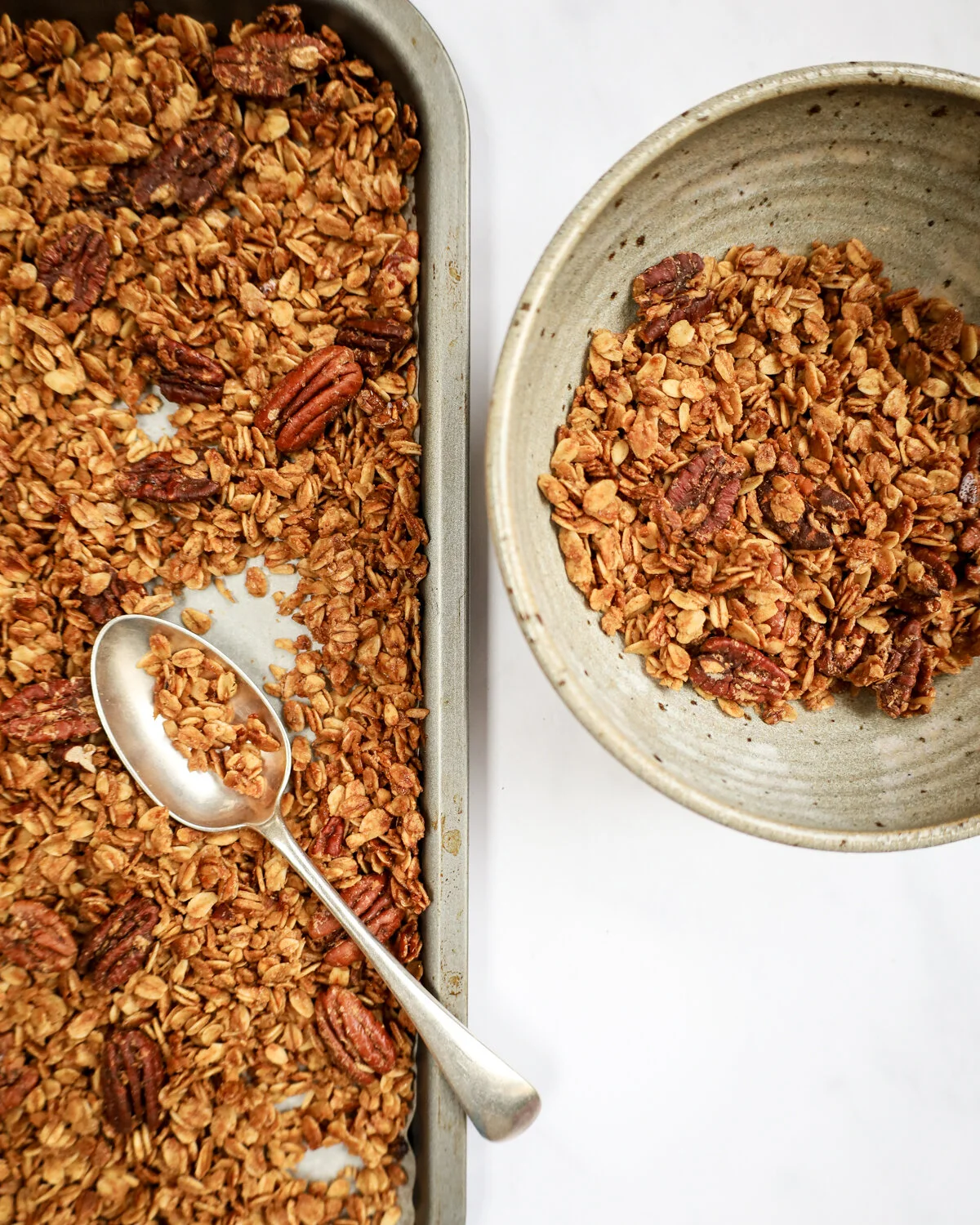 Ginger Maple Pecan Granola