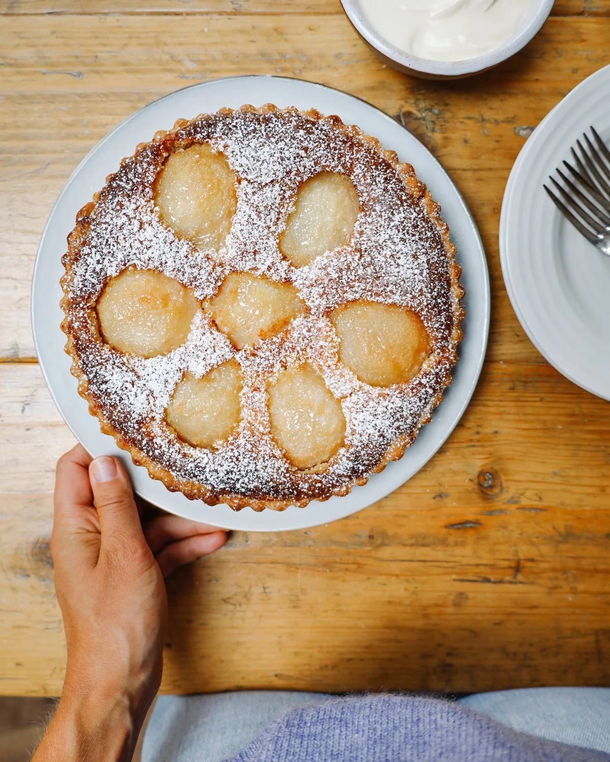 Pear And Almond Tart