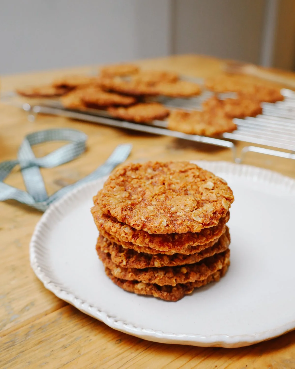 Ginger Oat Biscuits