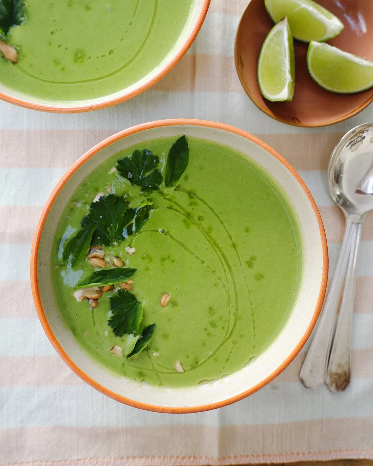 Thai Basil Broccoli Soup