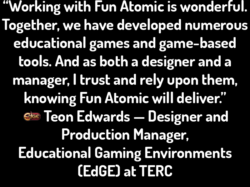 Educational Gaming Environments (EdGE) Testimonial