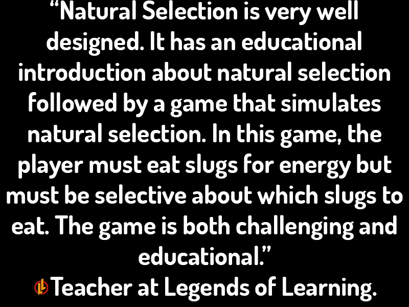 Natural Selection Testimonial