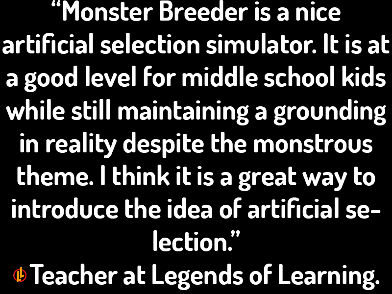 Monster Breeder Testimonial