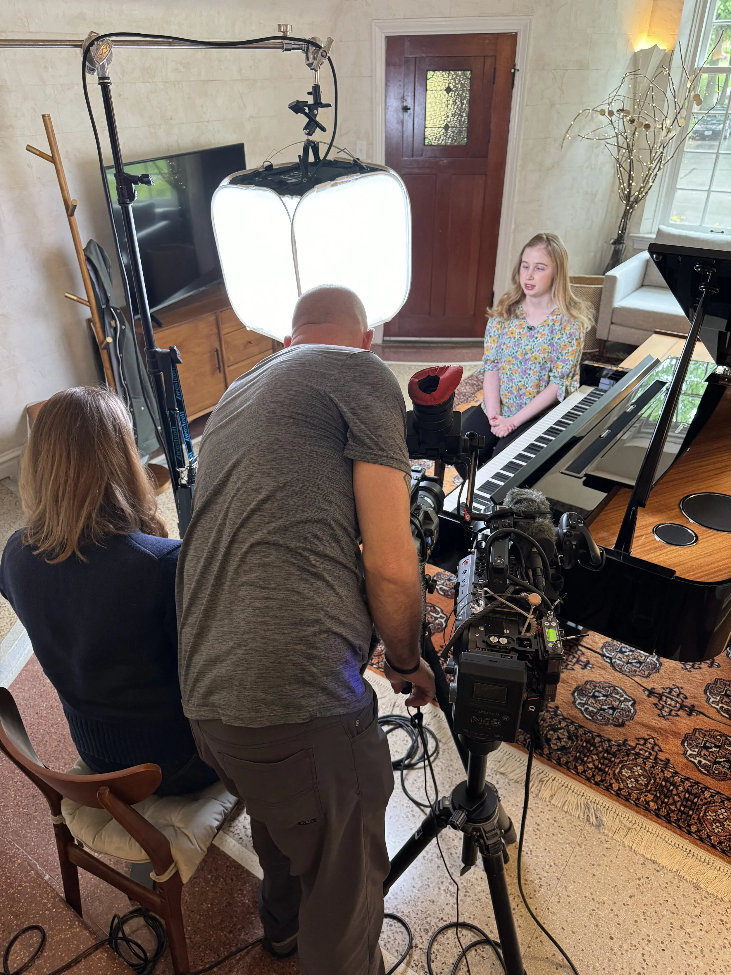 (NBC National News) Meet Holly Connor, a blind teen with autism inspiring others through music