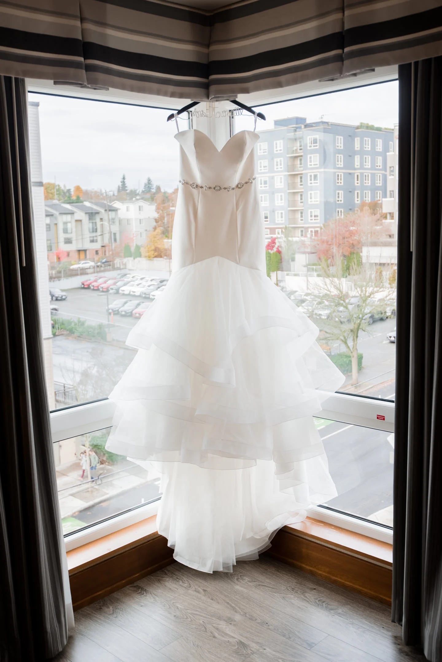 Bride's Dress at Watertown Hotel