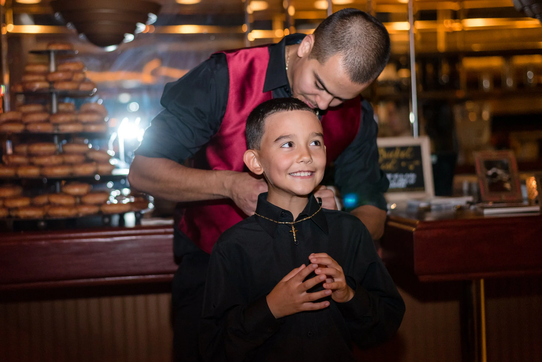 Mexican Groom to Son Gift at Lake Union Cafe