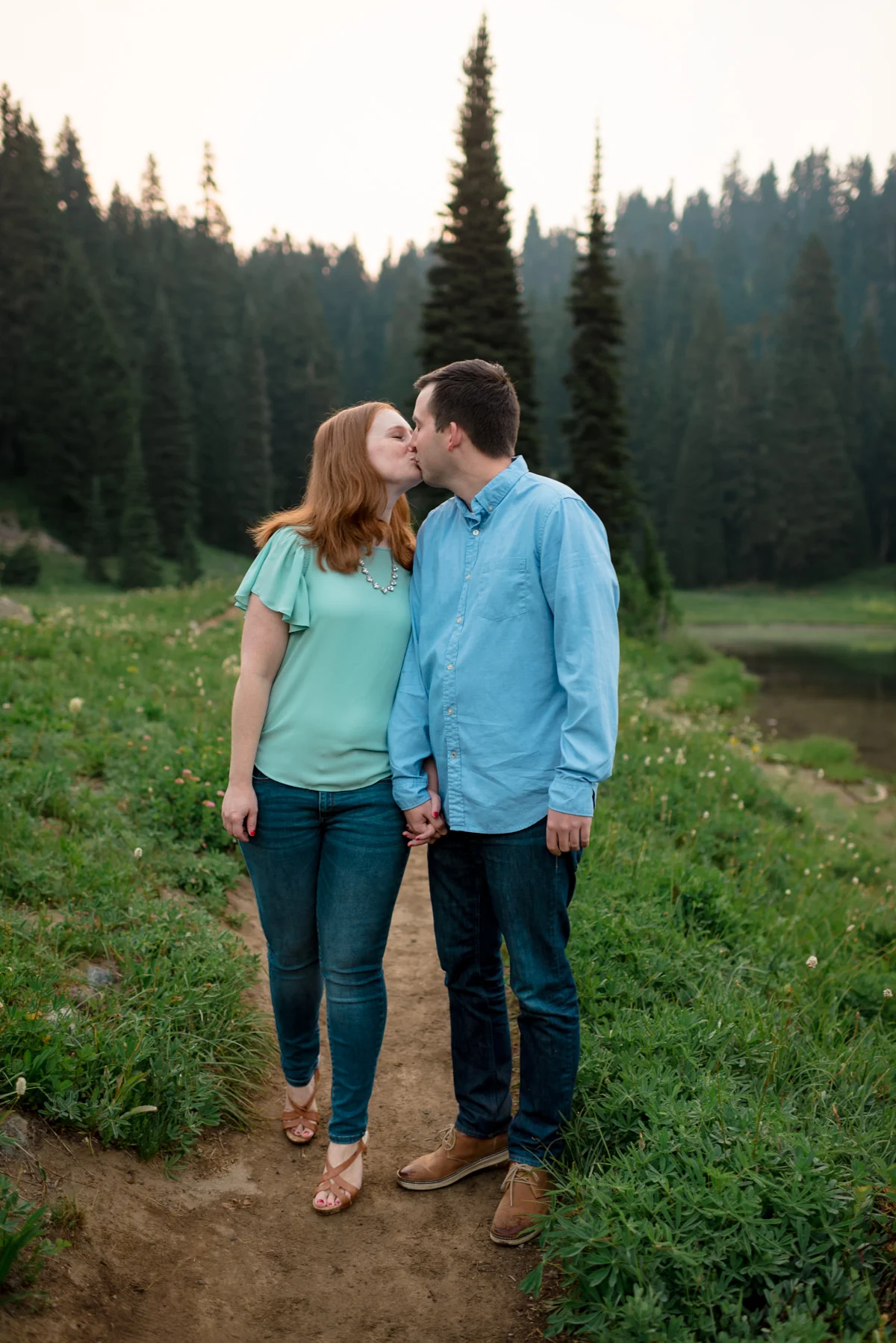 Andrew Tat - Documentary Wedding Photography - Tipsoo Lake - Mount Rainier National Park, Washington - Erin & Robert - 09.JPG