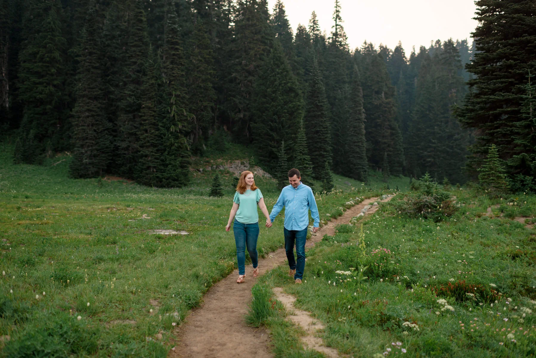 Andrew Tat - Documentary Wedding Photography - Tipsoo Lake - Mount Rainier National Park, Washington - Erin & Robert - 10.JPG