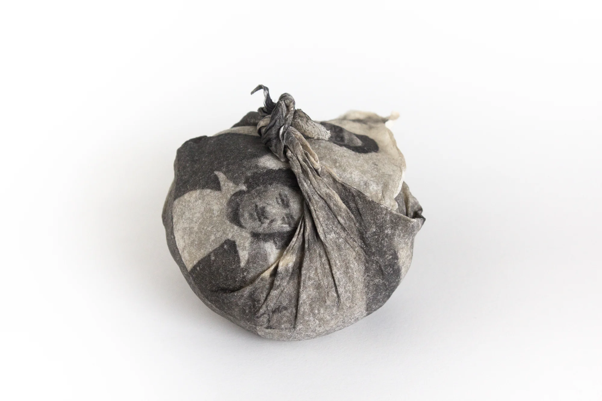 Emma Nishimura. An Archive of Rememory, 2017 . Detail. 12 furoshiki from a set of 300: photo-etchings on flax and abaca. Dimensions variable. Printed and published by the artist. Edition: Open
