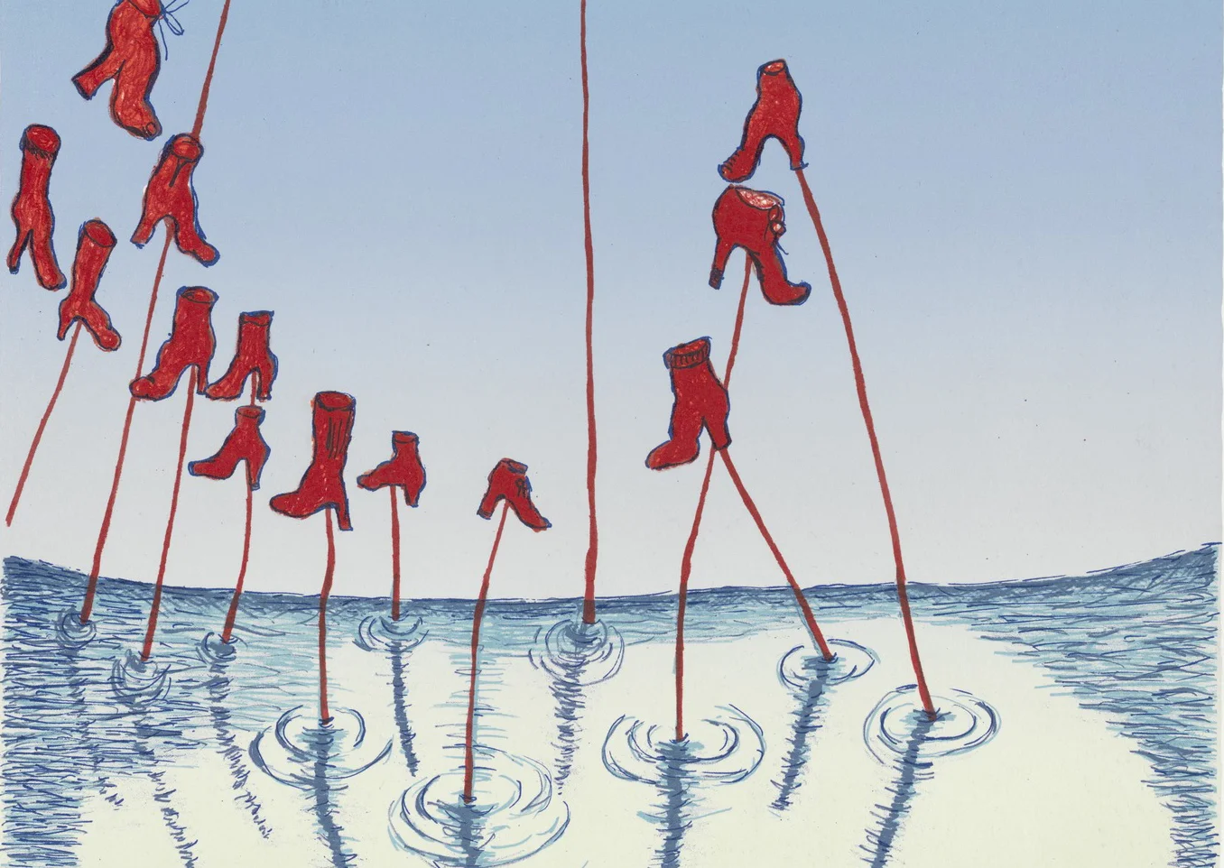 Detail of The Night by Louise Bourgeois, 2001