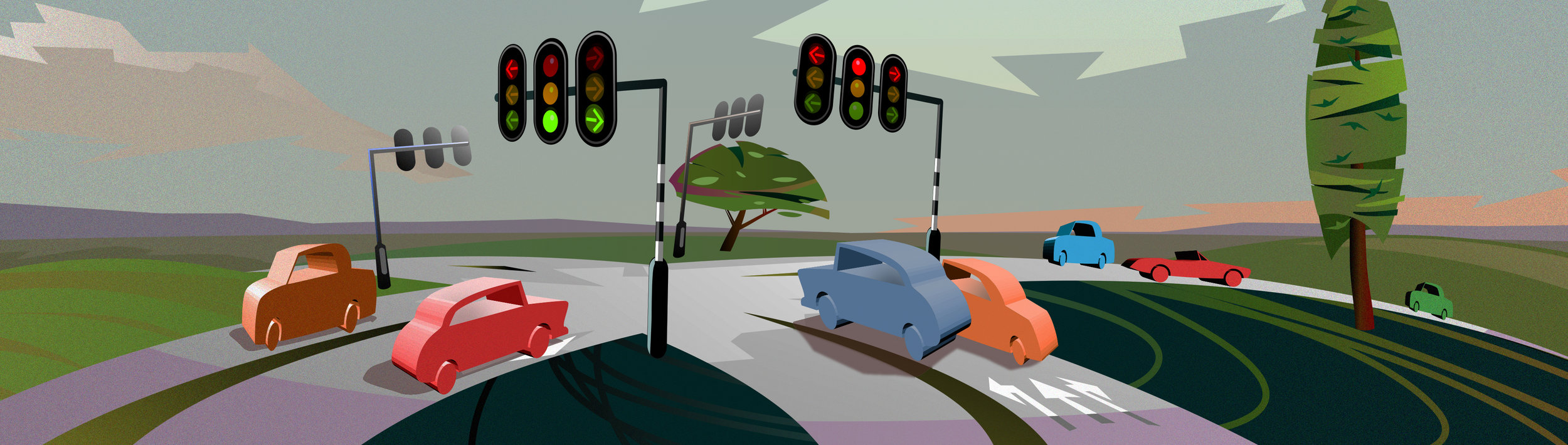 A green light for working with connected intersections