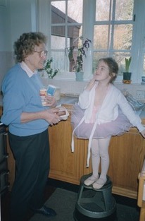 Ready to make Yorkshire puddings with Grandma Mundle
