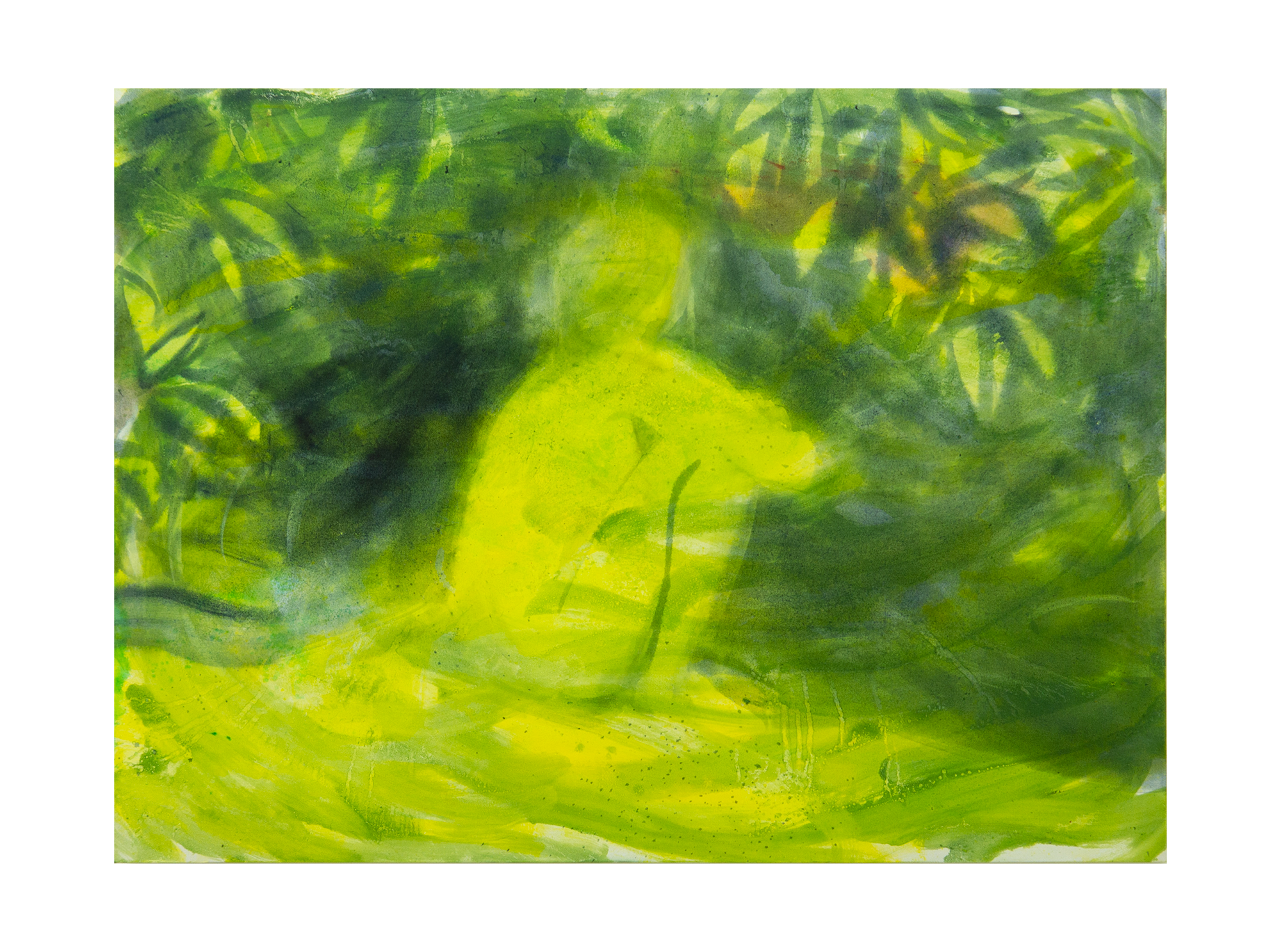   The Great Mystery , oil paint and ink on canvas, 190 x 140 cm, 2023 