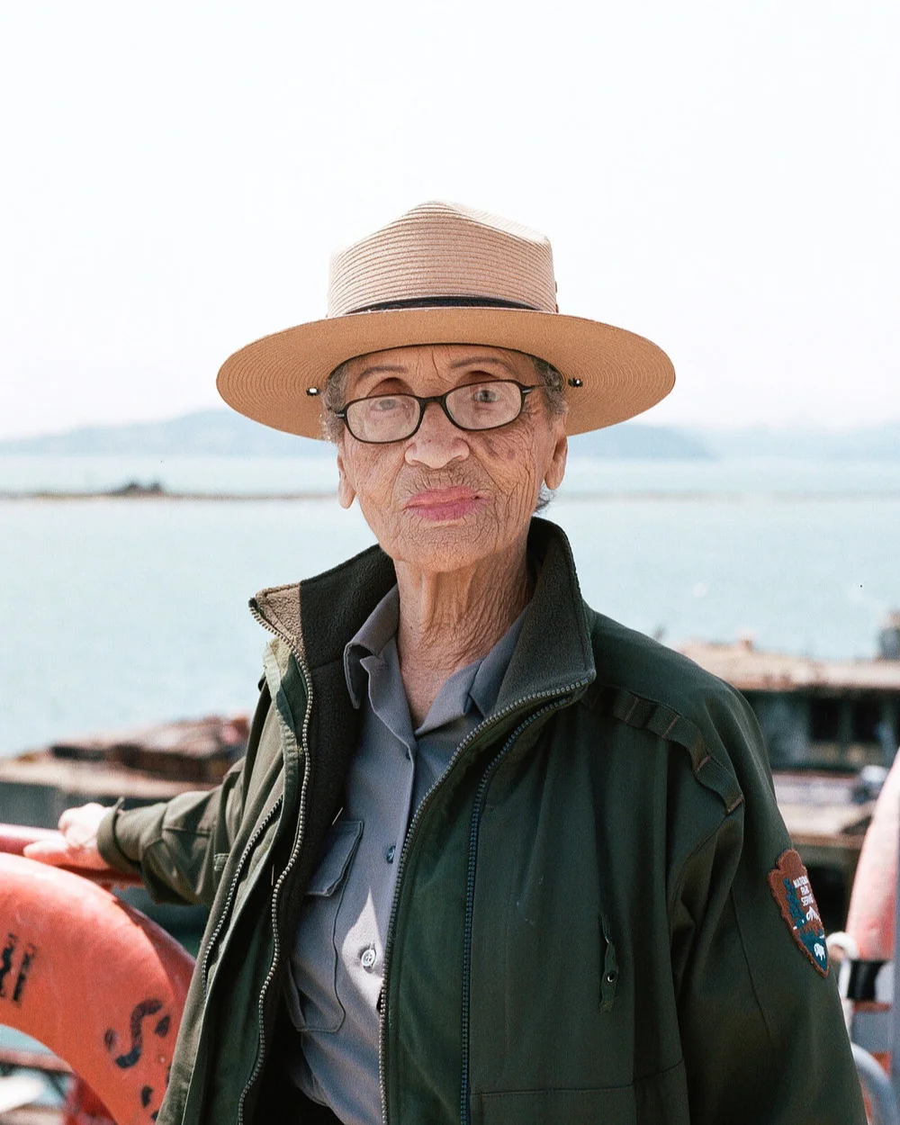 A portrait of Betty Reid Soskin by Aaron Wojack for Riposte Magazine.