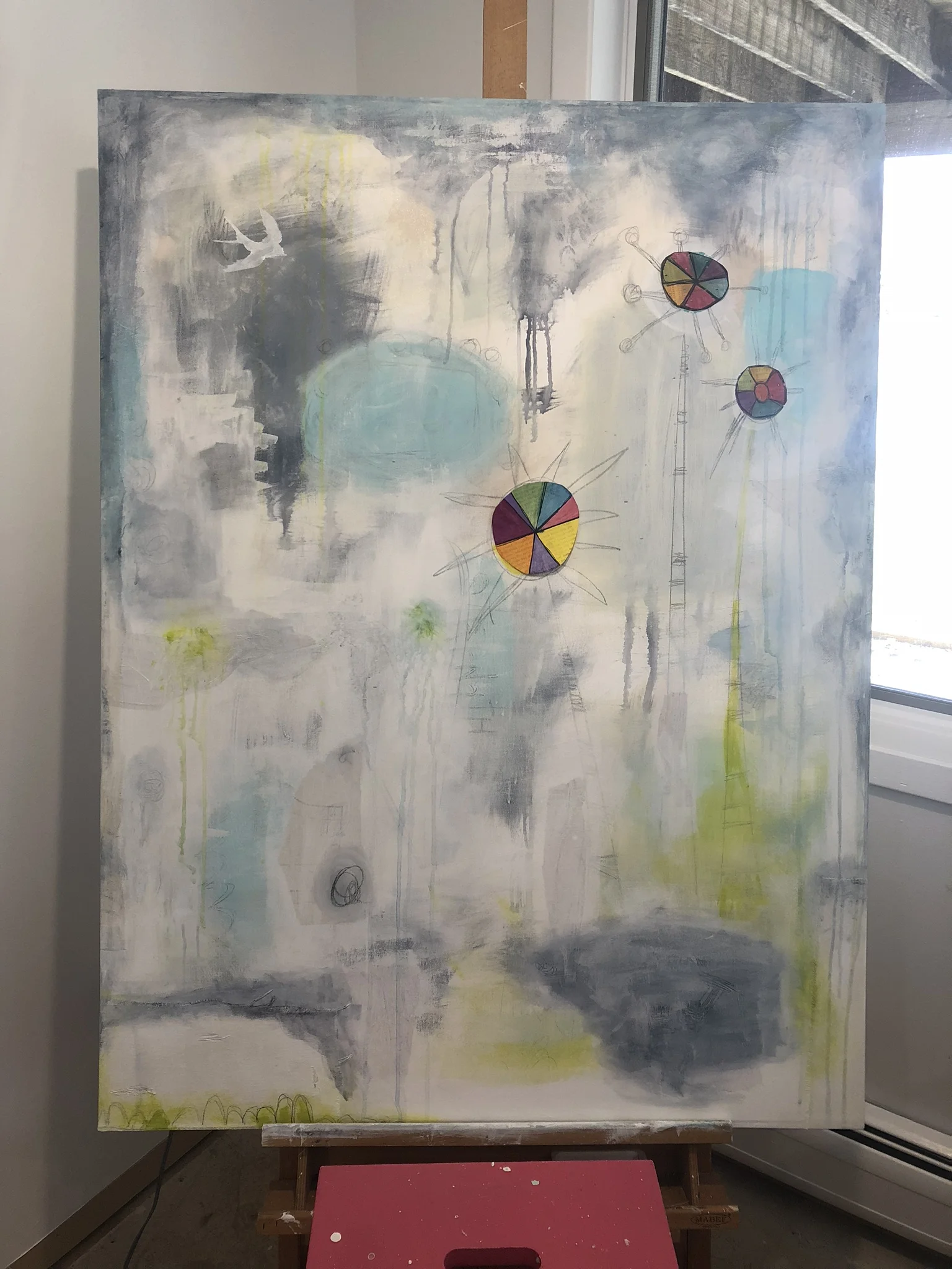 One of my many works in progress. I started this while working with Michelle.