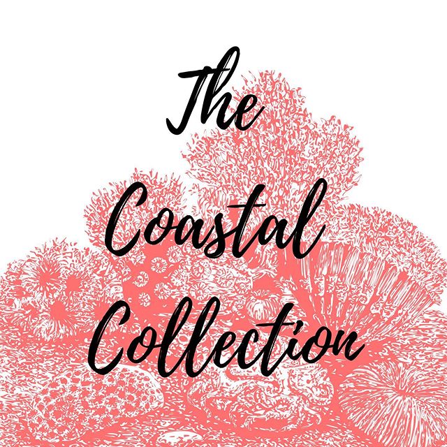 Announcing The Coastal Collection - inspired by @pantone colour of the year **Coral** and the amazing work being done by @coralvitareefs - slide through for details of how your purchase from this collection will go towards support coral relief. .
.
.