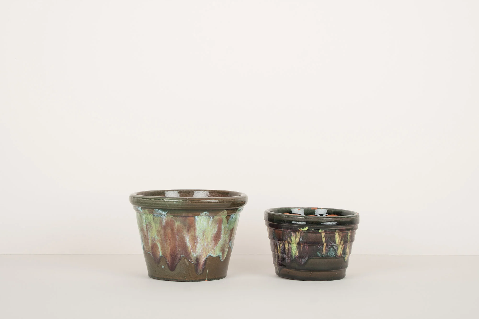 Paire de cache-pots années 50