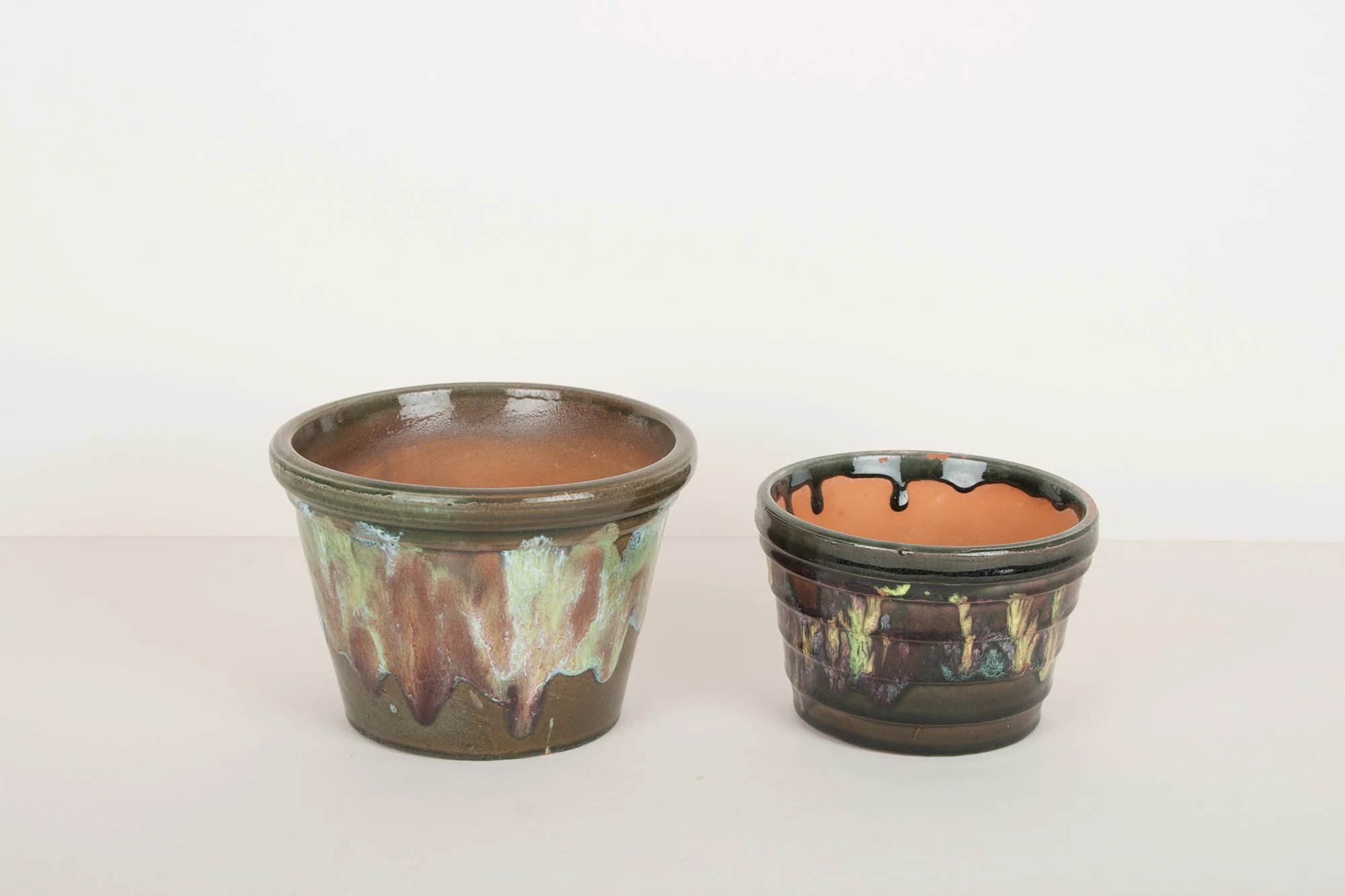 Paire de cache-pots années 50