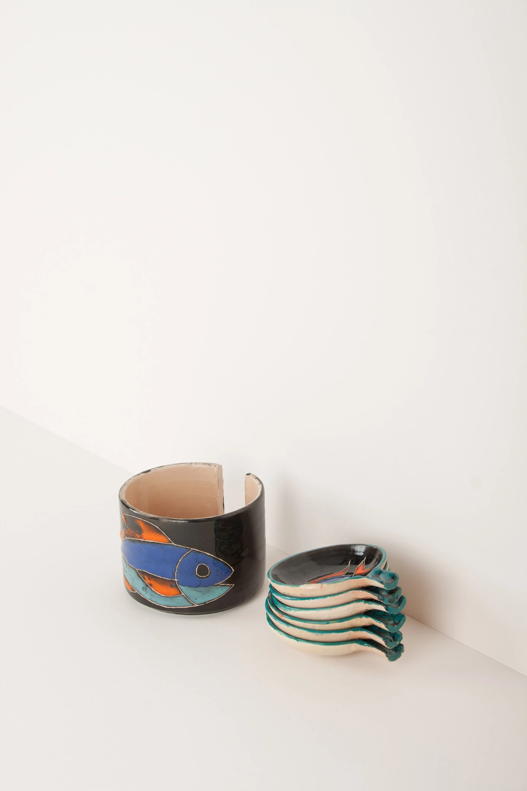 Set apéritif en céramique