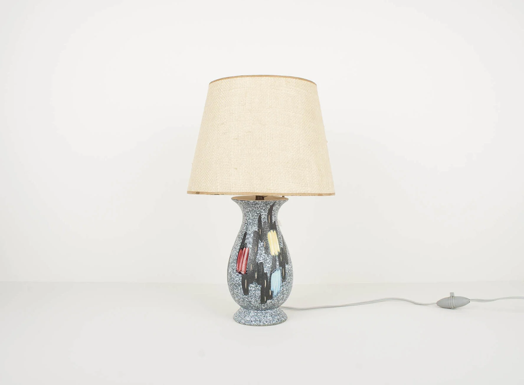 Lampe en céramique années 60