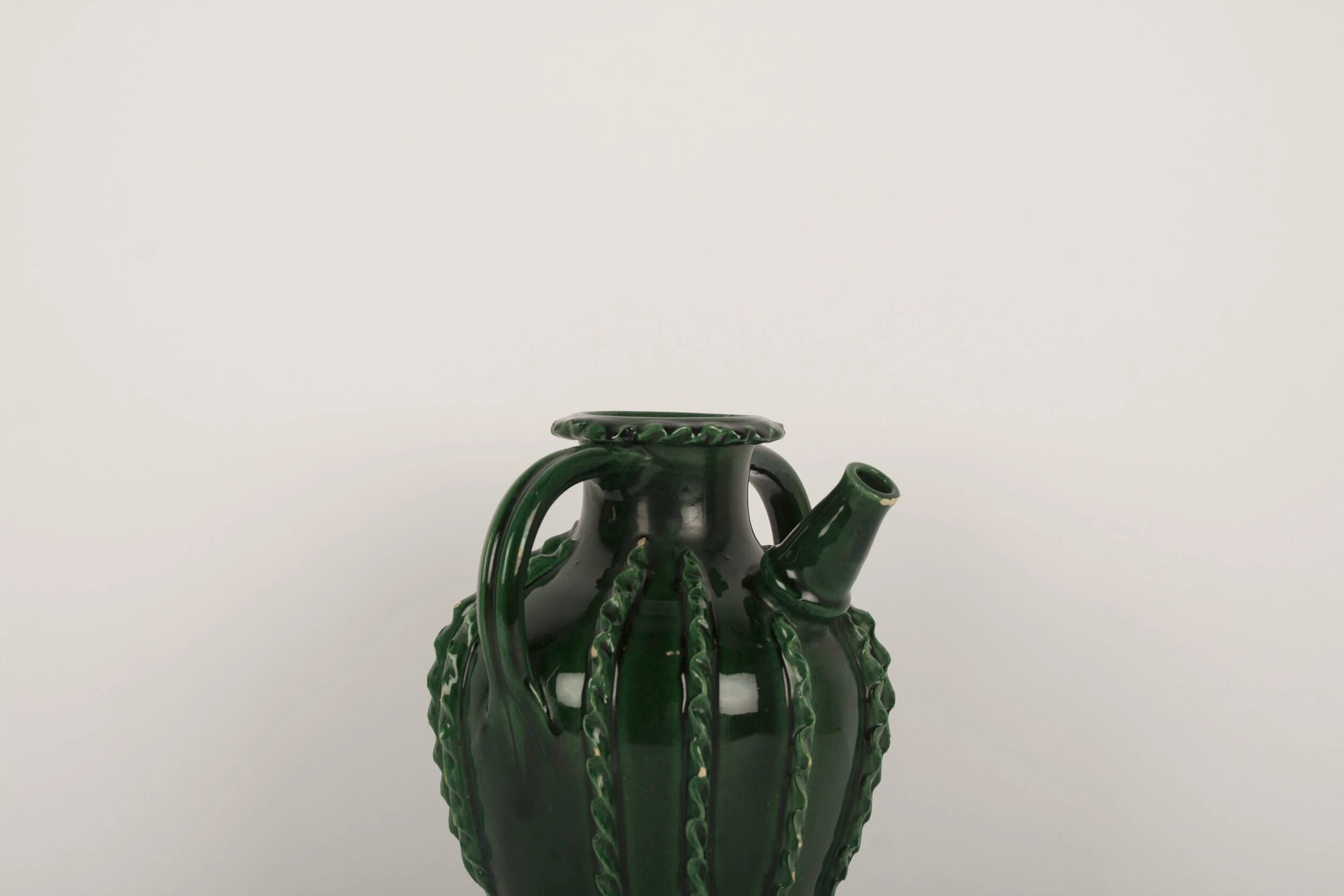 Earthenware Malicorne signed Emile Tessier