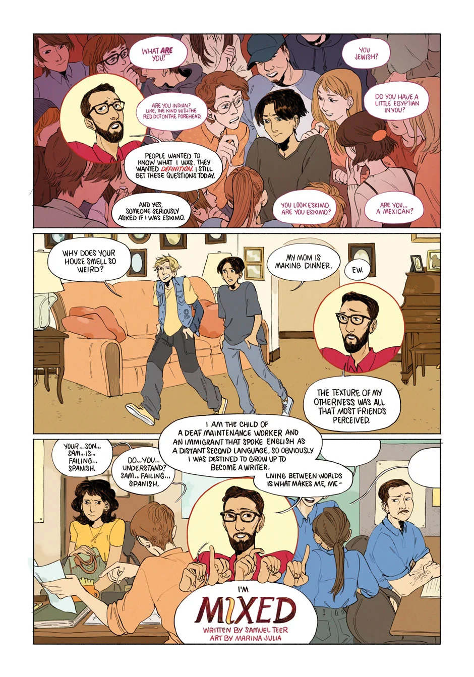 MIXED, written by Samuel Teer, from Tales from La Vida published by Latinographix