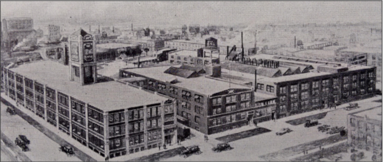 Seng Factory. 1440 North Dayton - lower left - includes the distinctive water tower.