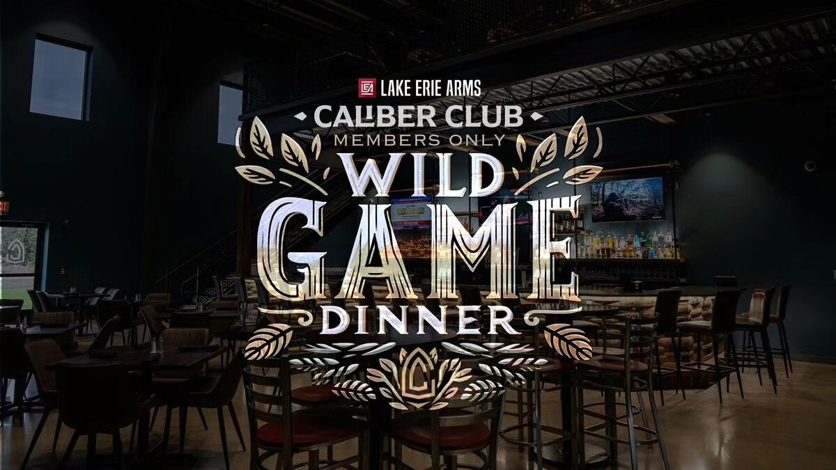 WILD GAME DINNER

Join us for an exclusive Wild Game Dinner at the Caliber Club on April 7th. Each course is thoughtfully paired with a select wine to enhance your dining experience. Mark your calendars and stay tuned for registration details. Prepar