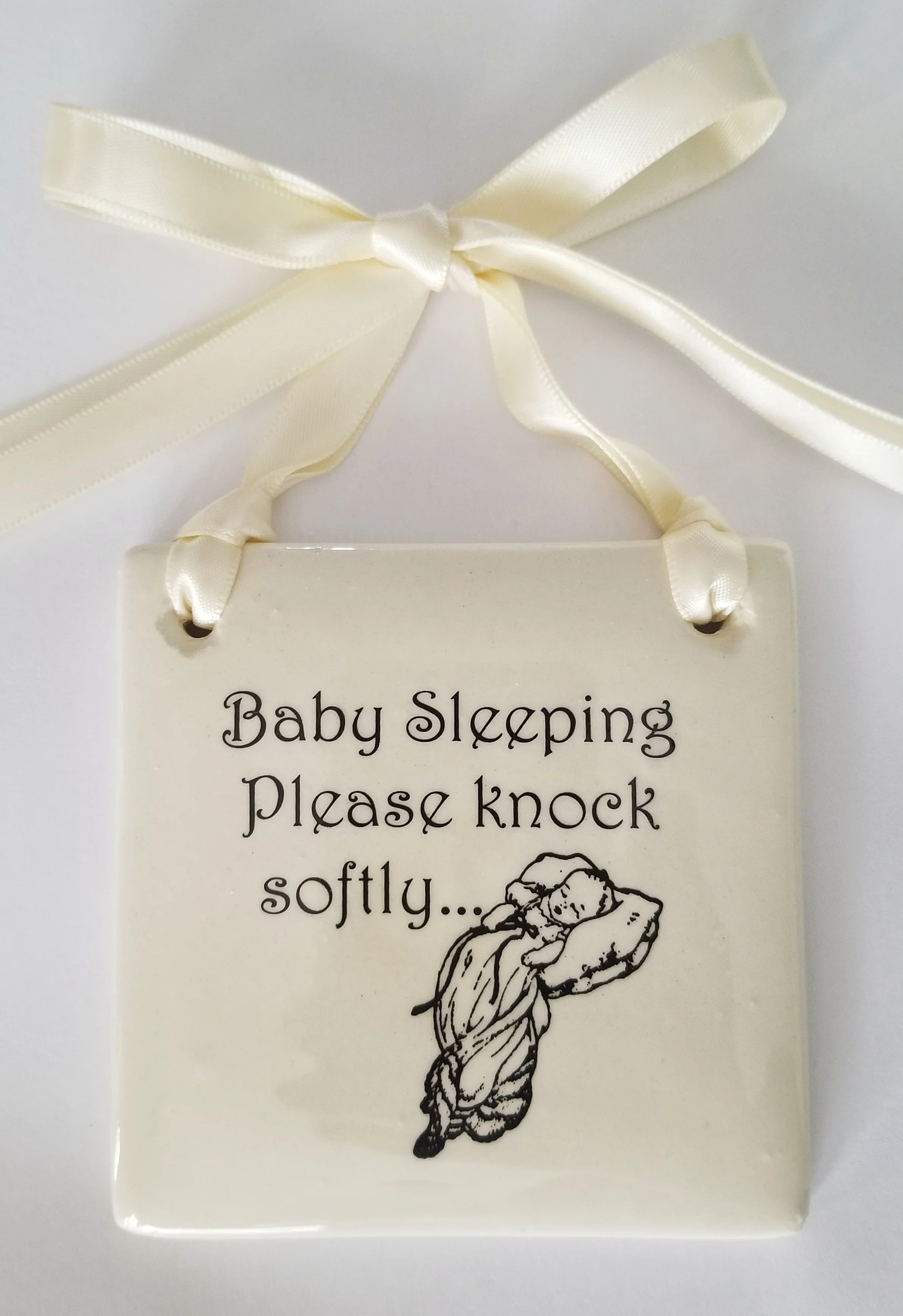 Baby Sleeping Please Knock Softly