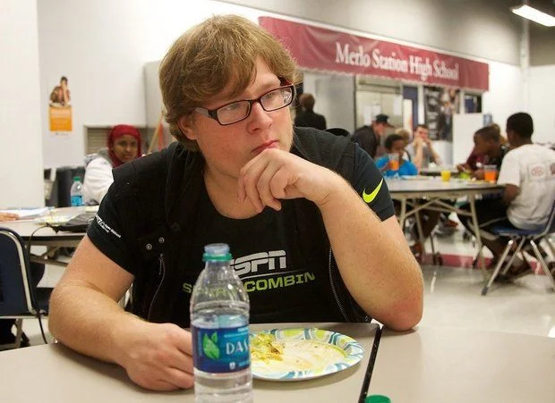 Peter McNemar, reflecting on where he is at this Thanksgiving, said, aI am most thankful for the chances Iave been given that have provided stability in my life and that I have HomePlate as my community.a (Benjamin Brink/Staff Photographer)