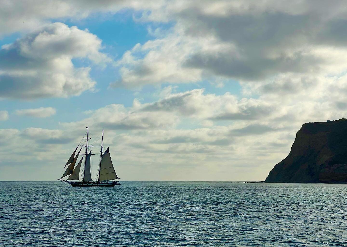 Smooth sailin&rsquo;
.
.
.
.
.
.
.
#sail #sailing #sailboat #tallship #classic #travel #pointloma #sandiego #explore #boat #boating #boats #boatlife #yacht #yachting #yachtlife #instasail #californian #adventure #sunset #beauty #beautiful #happy #hap