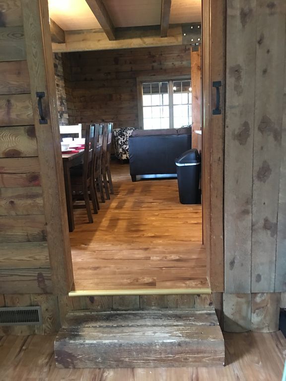 Doorway leading into house from breezeway