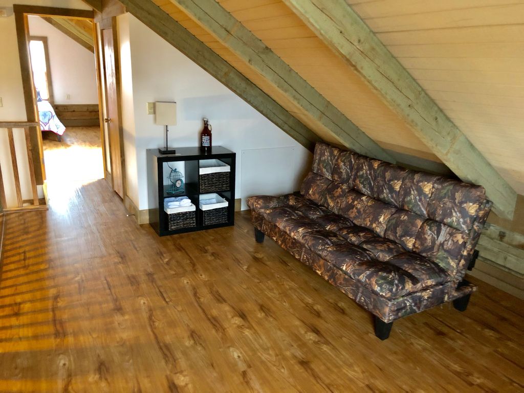 Loft with futon