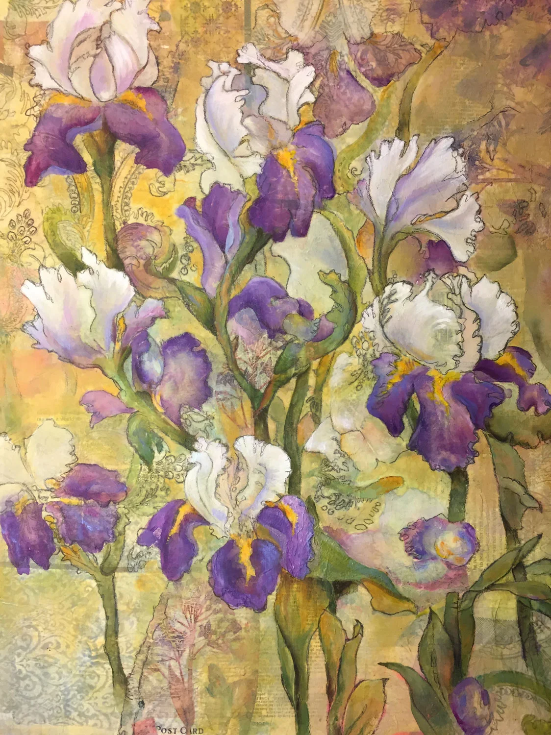 Dancing Irises