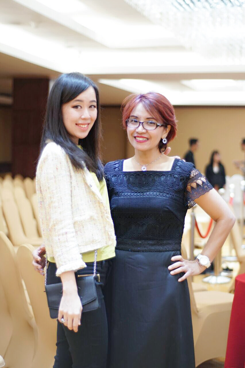 With Ms. Eleanora Aprilita ( CEO of Opus Nusantara)