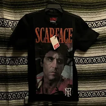 ScarFace Embroider T-Shirt