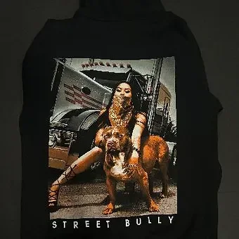 Bully Dog Pit Bull Street Bully Heavyweight Pullover Hoodie