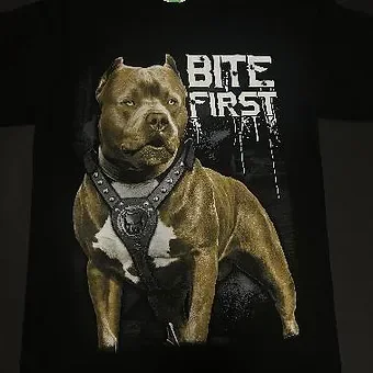 Bite First Black Tee